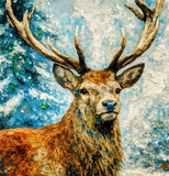 Limited Edition Handpainted Embellished Small Collectors Painting (Friendship)