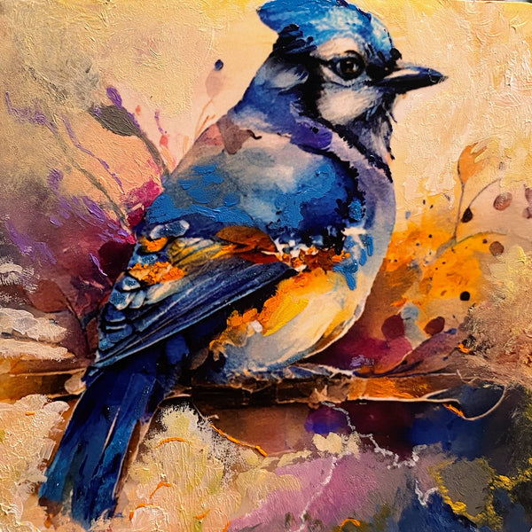 Blue Jay Days Painting