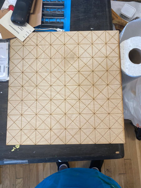24x24 8 Grid DIY pattern Barn Quilt Board- Free Shipping’
