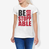 Women's Cotton Stretch CrewNeck T-Shirt Be Unstoppable